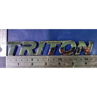 โลโก้ TRITON ติดรถยนต์ Mitsubishi