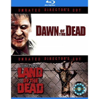 Bluray หนัง Dawn of the Dead &amp; Land of the Dead 2 Movie Collection