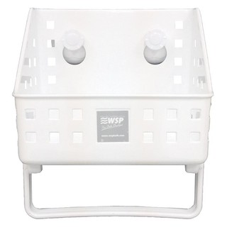 🔥HOT🔥 ดับบลิวเอสพี ตะกร้าใส่ของอเนกประสงค์ แบบสุญญากาศ รุ่น BA-2017 WSP Wall-Mounted Bathroom Basket Model BA-2017