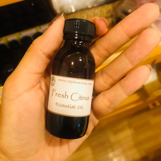 น้ำมันหอมระเหย Fresh Citrus กลิ่น โรสแมรี่ และ ส้ม Essential Oil Rosemary and Orange ทำเทียน ทำสบู่ ทำเครื่องหอม Sephira