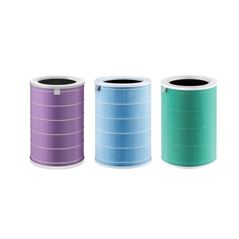 เหมาะสำหรับ Xiaomi Mijia 1 / 2 / 2S / Pro / 3 / 3H อะไหล่เครื่องฟอกอากาศป้องกันแบคทีเรียที่ทำให้เกิดโรค pm2.5 กรองฟอร์มาลดีไฮด์