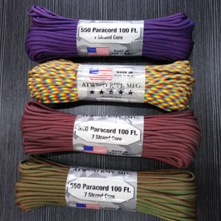 เชือกพาราคอต 550Paracord7strandcore