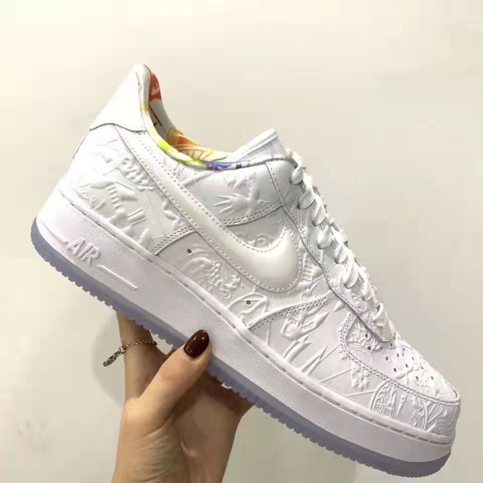 【CF0616】[BLT1] Nike Air Force AF1 Initial D Joint รองเท้าผ้าใบลําลอง ...