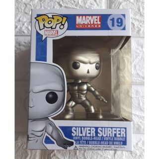 Funko Pop Silver Surfer 19 Marvel Fantastic 4 rare ของสะสมหายาก