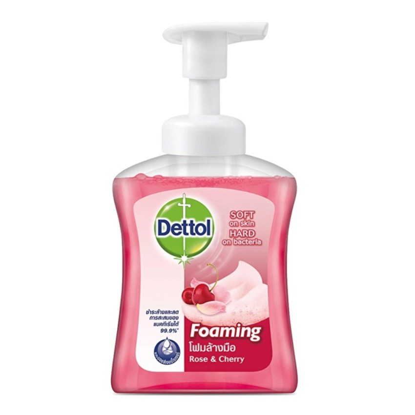 Dettol Foaming Hand Wash RoseCherry 250ml