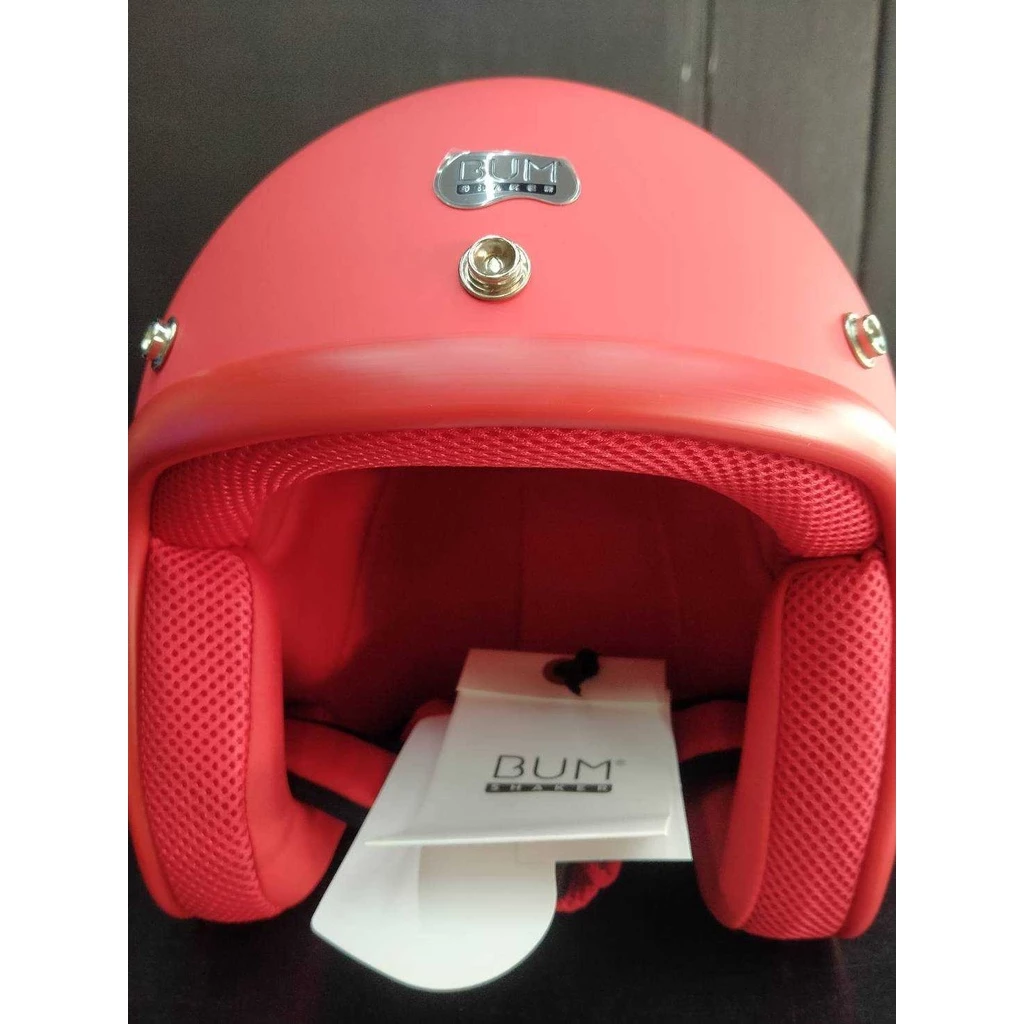 หมวกกันน๊อค ยี่ห้อ BUM SHAKER นำเข้าโดย Vespa แท้100% **แชททักเช็คสีและไซส์ก่อนสั่งจะขอบคุณมากค่า** :) - รูปที่ 1