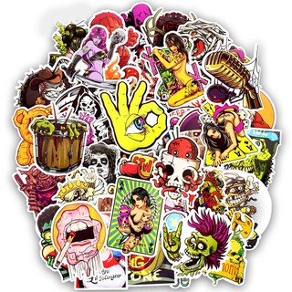 สติกเกอร์ติดกันชนสำหรับรถจักรยาน 100 ชิ้น