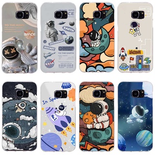 Samsung Galaxy s4 s5 s7 s7 edge เคส TPU นิ่ม ซิลิโคน ป้องกัน เคสโทรศัพท์