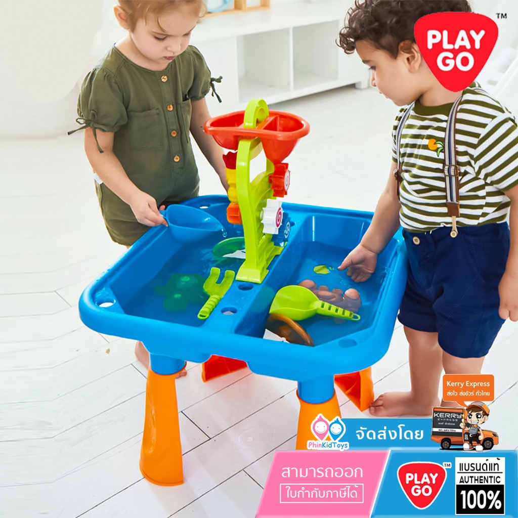 ลดเพิ่ม 100฿ โค้ด HBPCVNSH ของแท้ Playgo 5449 โต๊ะกิจกรรมหาดทราย Sand