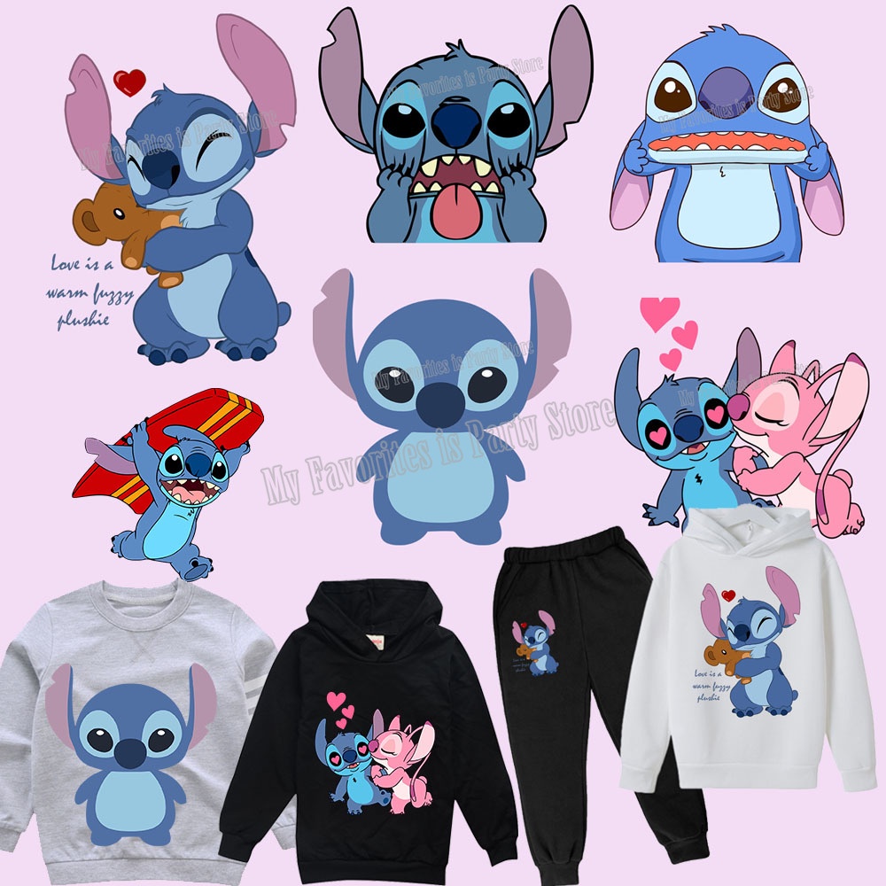 แผ่นสติกเกอร์ไวนิล ลายการ์ตูนสัตว์น่ารัก DIY สําหรับตกแต่งเสื้อผ้าเด็ก ของขวัญวันเกิด