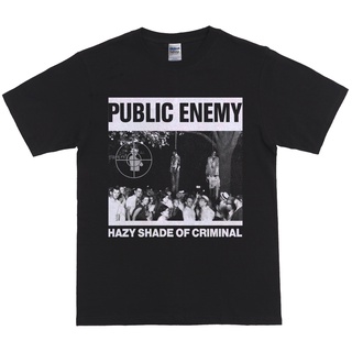 เสื้อยืด ผ้าฝ้าย พิมพ์ลาย Public ENEMY สินค้าสาธารณะ โดย Don Juanism