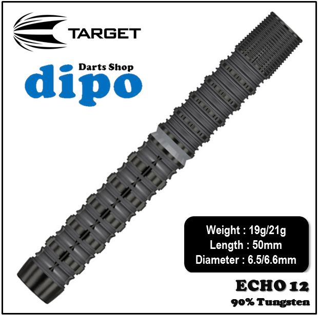 TARGET Soft Darts - ECHO 12 (90% Tungsten)