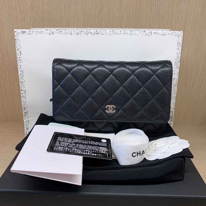 [BU220704906] Chanel / Classic WOC Caviar SHW