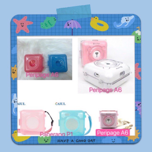 เคส a3sเคส Paperang  P1 case เคสเเข็ง Peripage A6