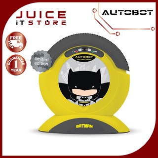 AUTOBOT Mini Bat Man (Limited Edition) หุ่นยนต์ดูดฝุ่น โรบอท ถูพื้น ทำงานสูงสุด 80 นาที มีเซอร์เซอร์กันตก ประกัน 1 ปี