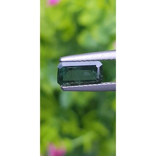 พลอย เขียวส่อง Green Sapphire 1.16 กะรัต (Cts.) ดิบ (Unheated)