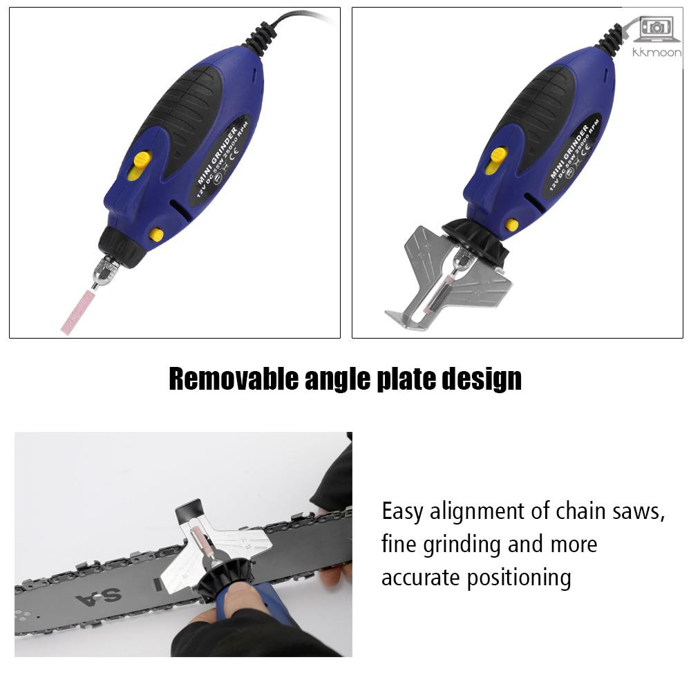 12V Chain Saw Grinding Machine Sharpener Chainsaw Electric Mini ...