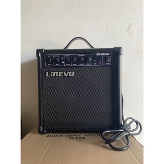 LIREVO 15W แอมป์กีตาร์ไฟฟ้า FB-G15 มีเอฟเฟคเสียงแตกในตัว กำลัง 15 วัตต์ ขนาด  6.5 นิ้ว