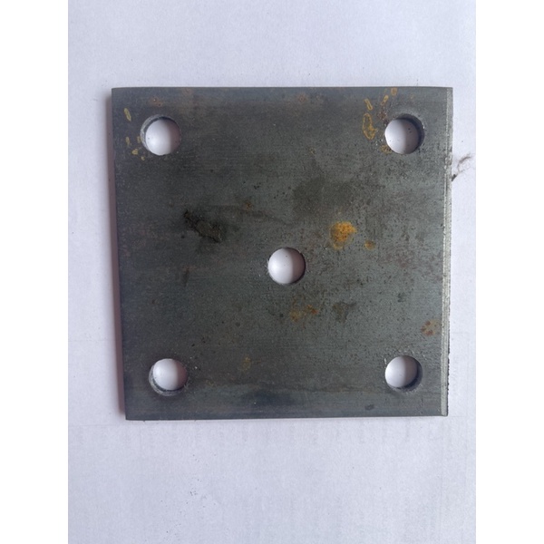 5x 5" x 5mm thk Square Plate / Gate Plate / Besi Welding