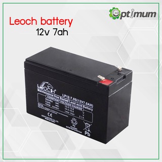 แบตเตอรี่แห้ง LEOCH 12V 7AH Optimum