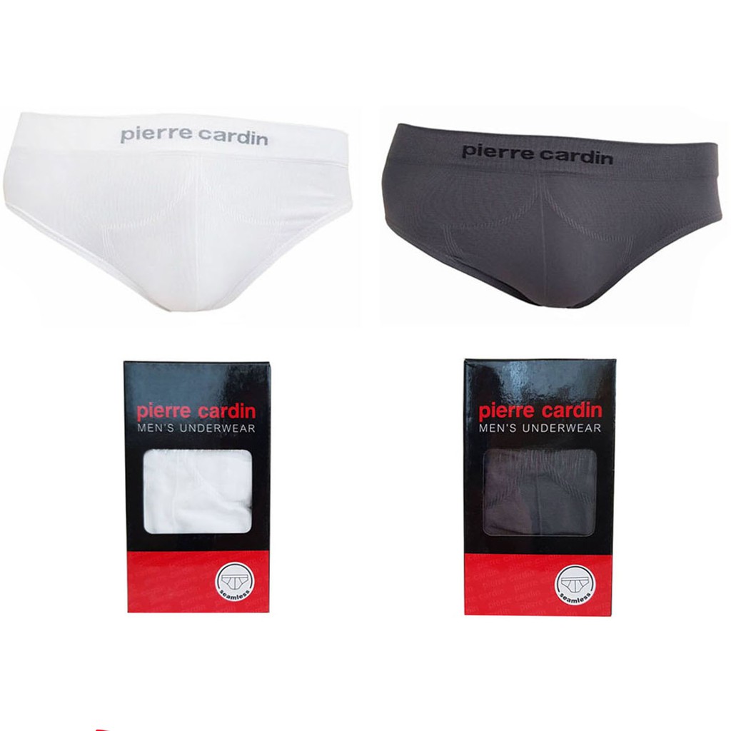 Pierre Cardin PC-330 กางเกงใน Seamless 1ตัว( MICROFIBER93% ELASTANE 7% ) สี ขาว
