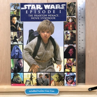 หนังสือภาษาอังกฤษ ปกอ่อน Star Wars Episode I The Phantom Menace Movie Storybook