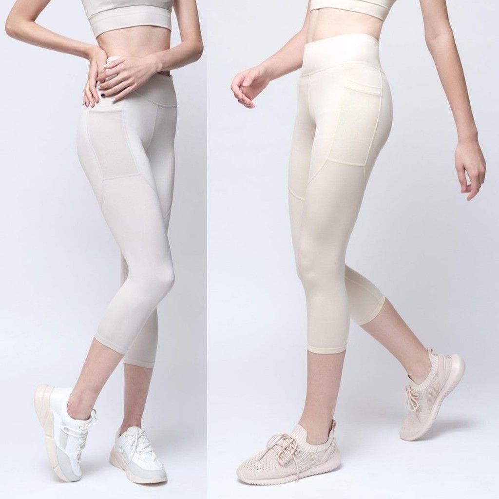 ชุดออกกำลังกาย TA ACTIVE LAYLA CARPI LEGGING กางเกงเลคกิ้ง ทรง4 ส่วน