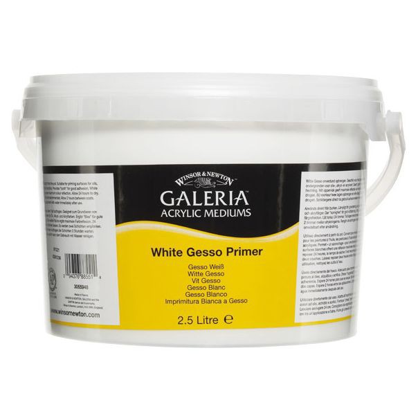 (พรีออเดอร์ 7-10 วัน)Acrylics Medium White Gesso Primer  2.5 litre  เกสโซ่ลงพื้น  #3055948