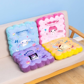 Ns3 Kuromi Melody Cinnamoroll PomPomPurin เบาะรองนั่งเก้าอี้ เสื่อทาทามิ แบบหนา กันลื่น สําหรับสํานักงาน นักเรียน