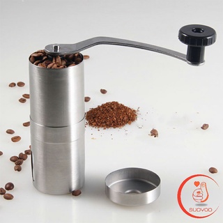 ขนาดกระทัดรัด พกพาสะดวก เครื่องบดกาแฟ MiNi  Manual coffee grinder