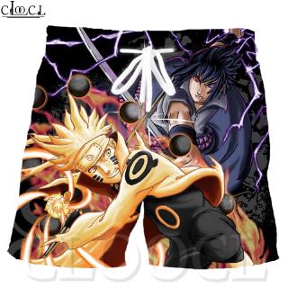 CLOOCL Anime NARUTO Men Street Shorts 3D Print Casual Shorts