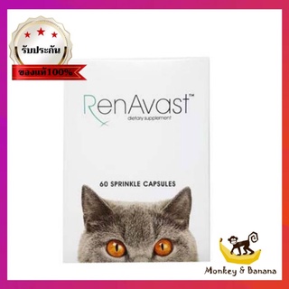 Renavast for cat  อาหารเสริมโปรตีน บำรุงไต EXP9/2025