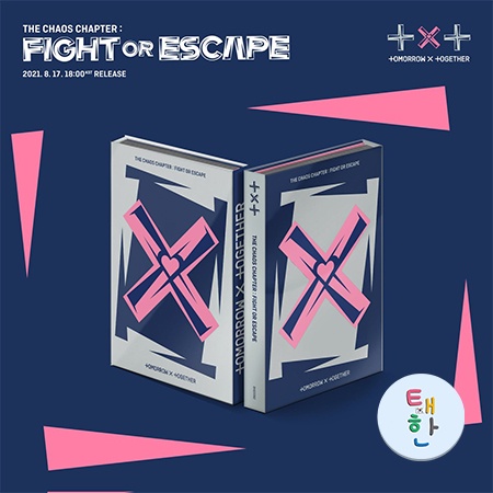 ✅พร้อมส่ง [TXT] อัลบั้ม 혼돈의 장 : FIGHT OR ESCAPE (TOMORROW X TOGETHER)
