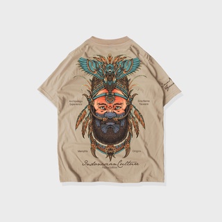 เสื้อยืด PAPUA (สีน้ําตาลอ่อน)