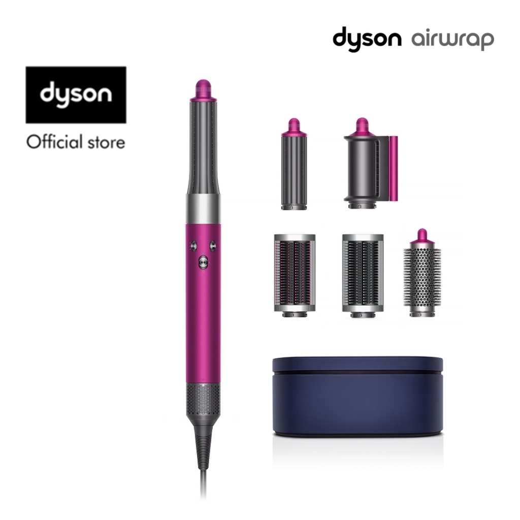 Dyson Airwrap ™ Hair multi-styler and dryer Complete (Fuchsia/Nickel) อุปกรณ์จัดแต่งทรงผม แบบครบชุด สีชมพู