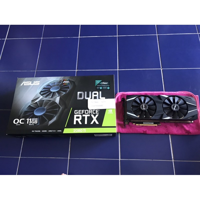 ASUS DUAL RTX 2080Ti OC มือสอง ประกันศูนย์ไทย