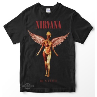 เสื้อยืด ลาย nirvana 6 นิ้ว พรีเมี่ยม สําหรับวัยรุ่น nevermind uniqlo hnm