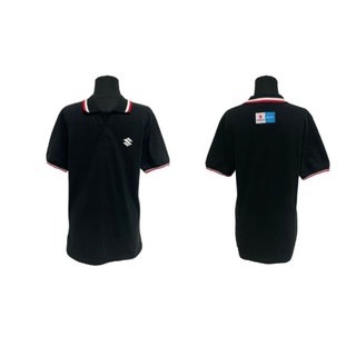 เสื้อโปโล​ SUZUKI​ สีดำ​ ไซต์ M
