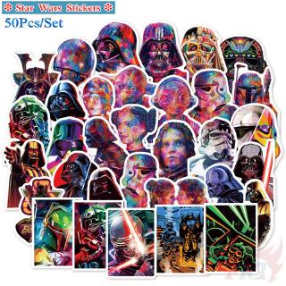 ❉ Star Wars - Series 03 Colorful สติ๊กเกอร์ ❉ 50Pcs/Set DIY Fashion Luggage Laptop Skateboard Decals Doodle สติ๊กเกอร์