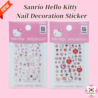 [Daiso Korea] Sanrio Hello Kitty Nail Decoration Sticker, Nail Art