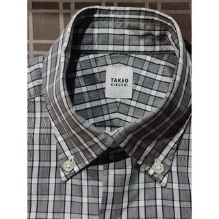 takeo kikushi อก 19.5 (39) ยาว 29 เสื้อ เชิ้ต slim fit #paulsmith