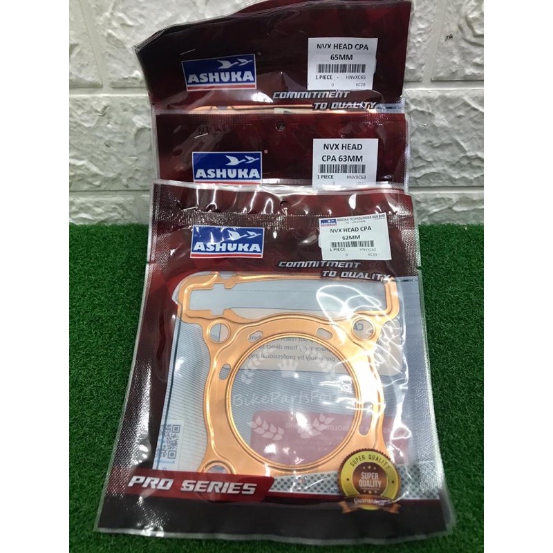 หัวทองแดง Ashuka CPA NVX 155 / NMAX 155 [ STD SIZE / 62MM / 63MM / 65MM ]