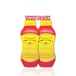 Linghams Chili Sauce Squeeze 340G x 2