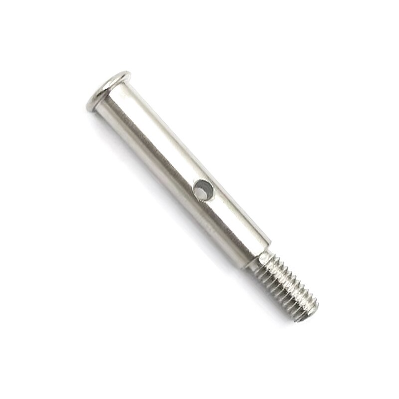 2 ชิ้นโลหะเพลาหน้า TRA3637 สําหรับ 1/10 Slash 2WD รูปที่ 2