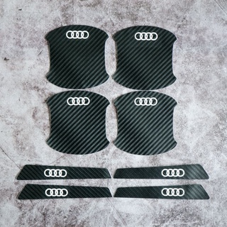 กันรอยประตูมือจับเคฟลาร์ Audi กันรอยประตูรถยนต์เคฟลาร์เรืองแสงออดี้