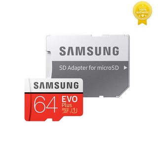 SAMSUNG Micro SD EVO Plus 32GB 64GB 128GB Memory Card Class10 microSDXC U3 UHS-I 256GB TF Card 4K HD for Smartphone