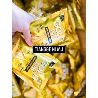 gold 24k whitening soap review
