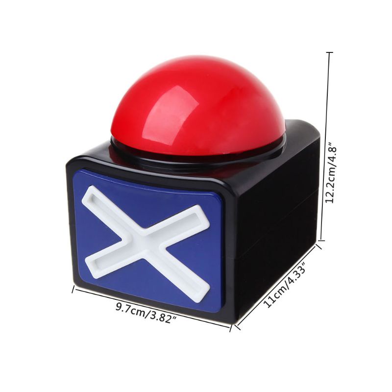 ปุ่มเตือนคําตอบเกม Picbliss พร้อมแสงเสียง Trivia Quiz Got Talent Buzzer