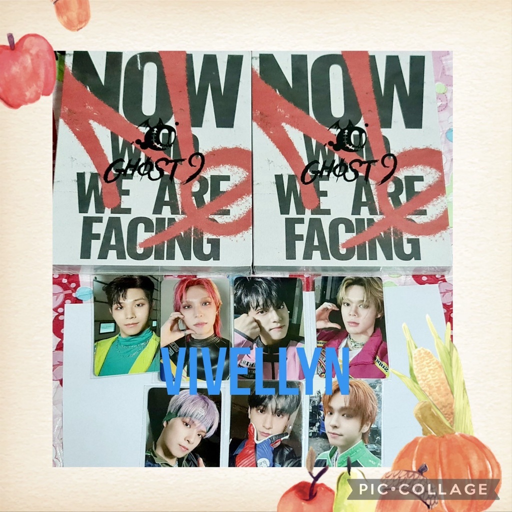 ALBUM GHOST9 ตอนนี้ใครเราจะเป็นปิดผนึก + ประโยชน์ Ktown Jin woo Shin Kang Sung Jun Seong Woo Jin