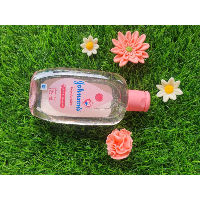 🌺พร้อมส่ง 🌺 johnson  cologne กลิ่น powder mist กลิ่นแป้งเด็ก  125 ml.